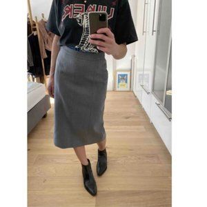 COS Grey wool pencil skirt, size 6 (EUR 36)